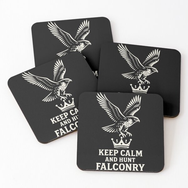 Item preview, Falcon Keep Calm And Hunt Falconry Enthusiast designed and sold by LuminOrb.