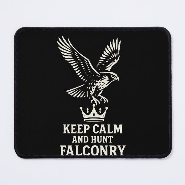Item preview, Falcon Keep Calm And Hunt Falconry Enthusiast designed and sold by LuminOrb.