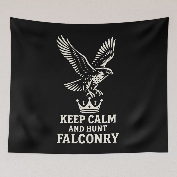 Item preview, Falcon Keep Calm And Hunt Falconry Enthusiast designed and sold by LuminOrb.