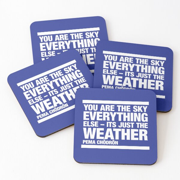 Item preview, Pema Chödrön Quotation, You are the sky designed and sold by CharlottePlaceArt.