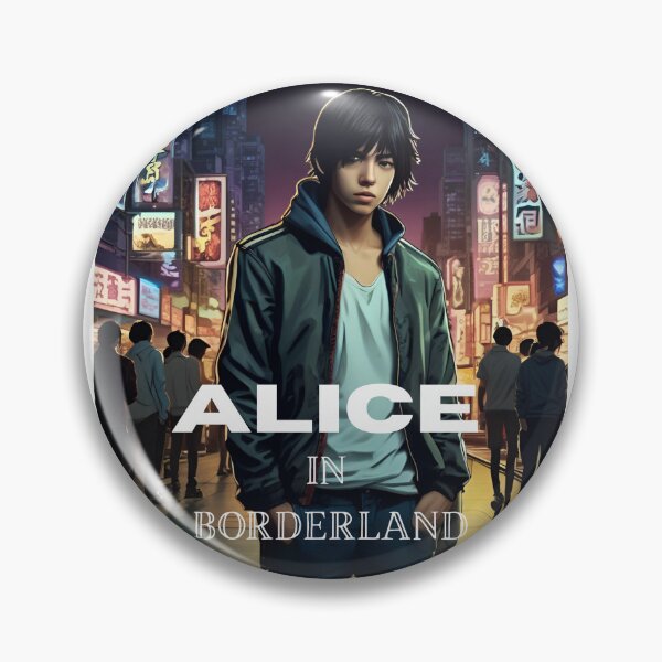 Item preview, Alice in Borderland T-Shirt – Cyberpunk Anime Art | Ryōhei Arisu Design | Cool Streetwear for Fans & Gamers designed and sold by SassyArtist9006.