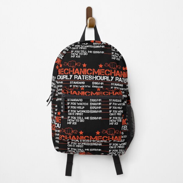Item preview, Funny Mechanic Hourly Rate Labor Rates 	 	 Costume Pullover 	1	 designed and sold by vereliazizliu.