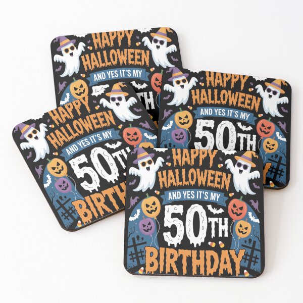 Item preview, Happy Halloween And Yes It's My 50th Birthday October 1971 designed and sold by VladoZork.