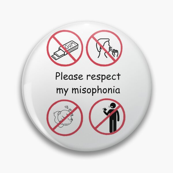 Item preview, Please respect my misophonia designed and sold by MisoMind.