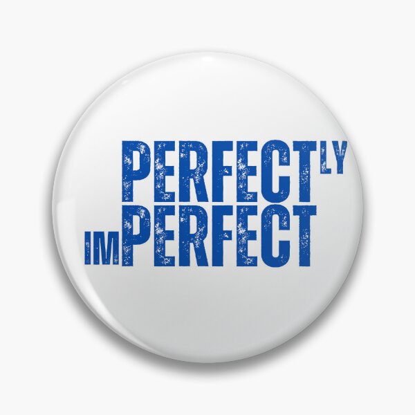 Item preview, Perfectly Imperfect | Motivational Quote Typography Design | Self Love & Positivity Art designed and sold by nav2107.