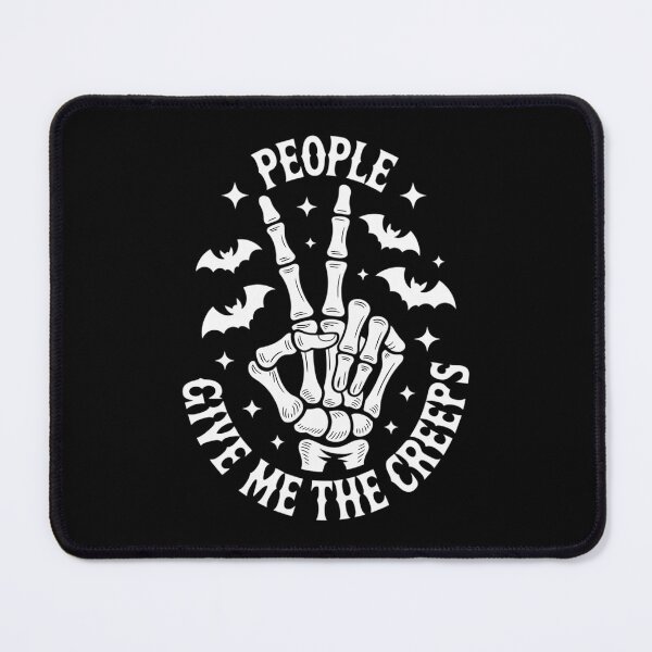 Item preview, People Give Me The Creeps Funny Halloween Introvert designed and sold by AmparoBoyle.
