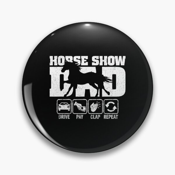 Item preview, Horse Show Dad Drive Pay Clap Repeat - Funny Horse Dad Xmas 		 designed and sold by ahhlaistuetzl.