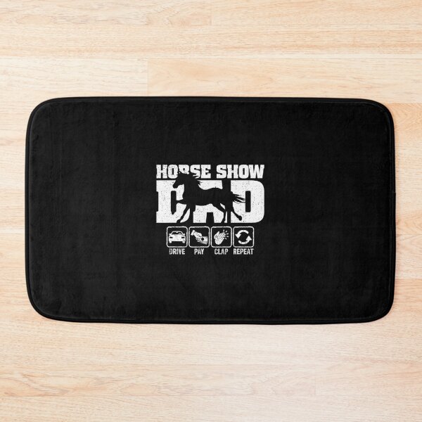 Item preview, Horse Show Dad Drive Pay Clap Repeat - Funny Horse Dad Xmas 		 designed and sold by ahhlaistuetzl.