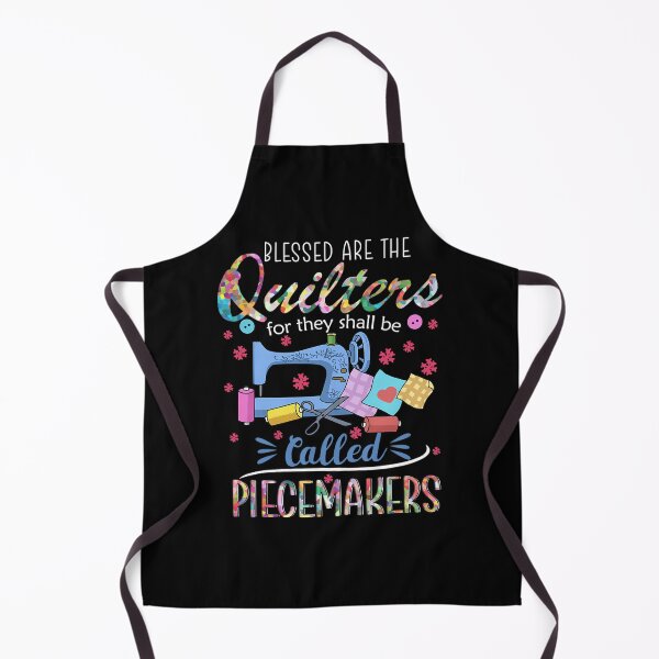 Aperçu de l'œuvre Quilting Blessed Are Piecemakers pour les quilteuses créée et vendue par domenadgdaju.