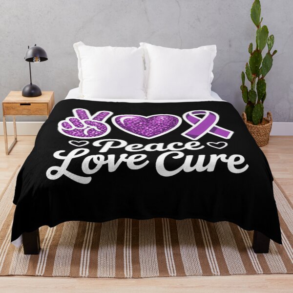 Item preview, Alzheimer's Awareness Peace Love Cure designed and sold by TrinaEspinoza.