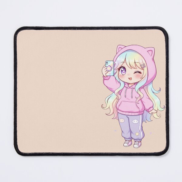Item preview, Kawaii Chibi Girl Selfie classic tshirt designed and sold by anandsiva2703.