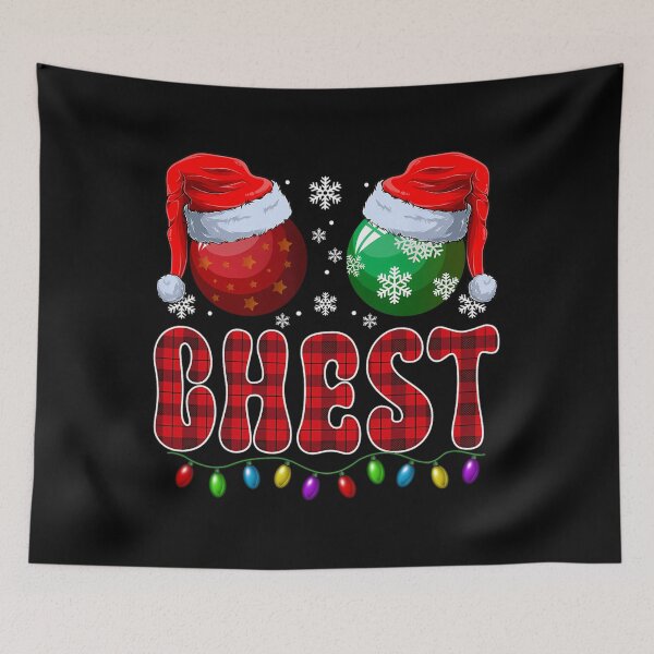 Item preview, Chest Nuts Matching Chestnuts Funny Christmas Couples Xmas 		 designed and sold by pubjjxriso.