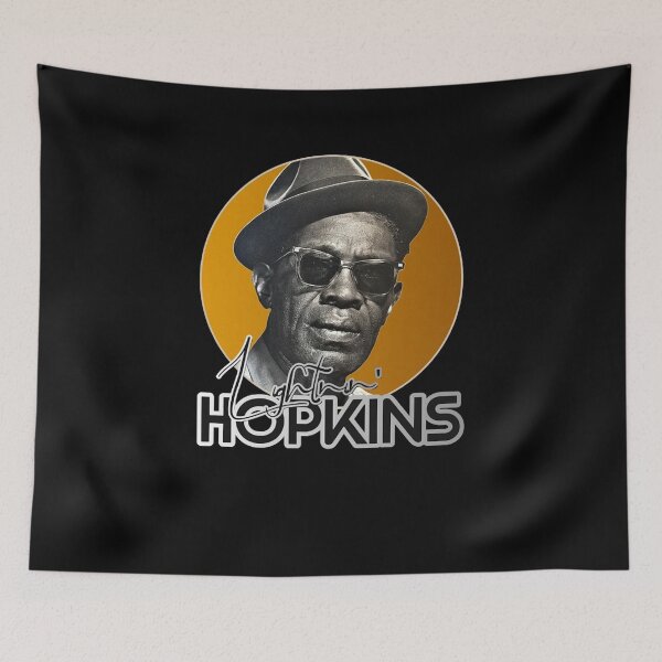 Item preview, Retro Lightnin Hopkins Gold Tribute T-Shirt designed and sold by KaylinRuecker.