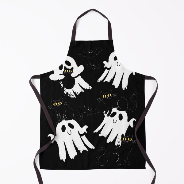 Item preview, Flying Ghost Cats and Bats designed and sold by sandrahofer-art.