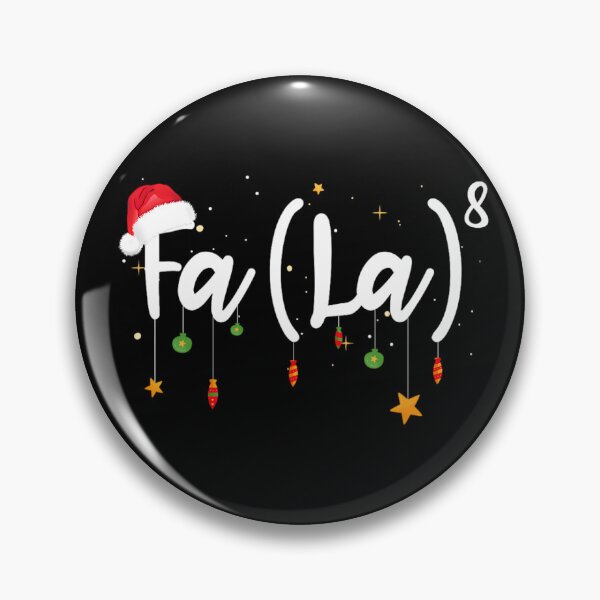Item preview, FA (LA)8 Funny Christmas Santa Fa La Math 		 designed and sold by zotranahbunb.