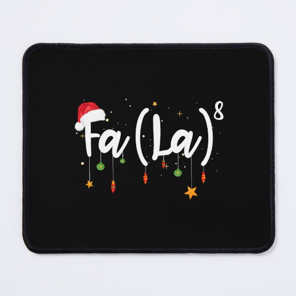 Item preview, FA (LA)8 Funny Christmas Santa Fa La Math 		 designed and sold by zotranahbunb.
