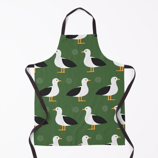 Item preview, Albatrosses on green designed and sold by reneesillus.