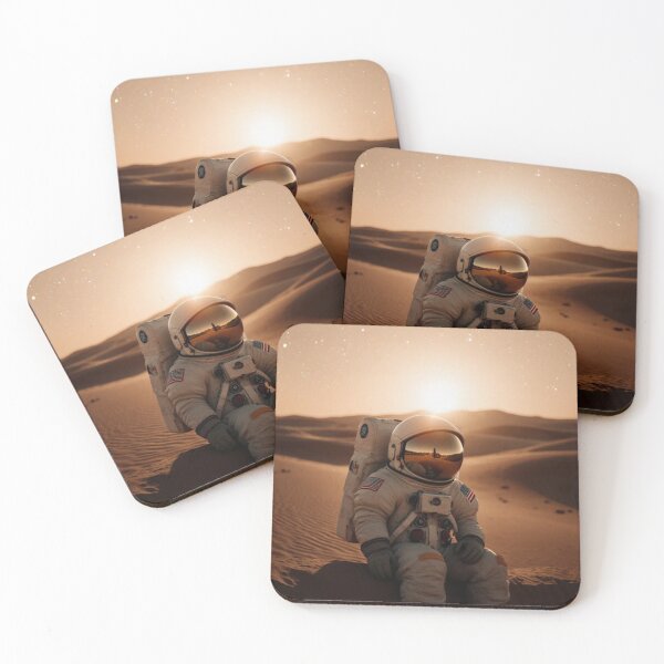 Item preview, Astronaut in the Red Planet designed and sold by SpandanShop.