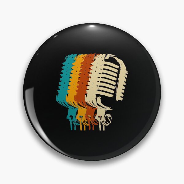 Item preview, retro hip hop microphone T-Shirt designed and sold by DrWilburnWhite.