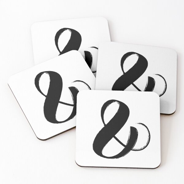 Item preview, Black ampersand designed and sold by TheLemonBox.