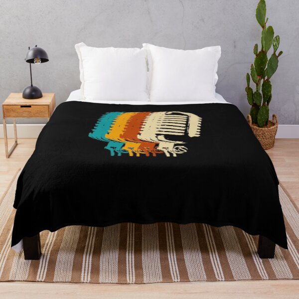 Item preview, retro hip hop microphone T-Shirt designed and sold by DrWilburnWhite.