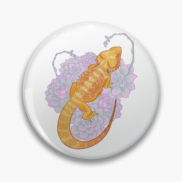 Item preview, Bearded Dragon And Echeveria designed and sold by salvadorrojass.