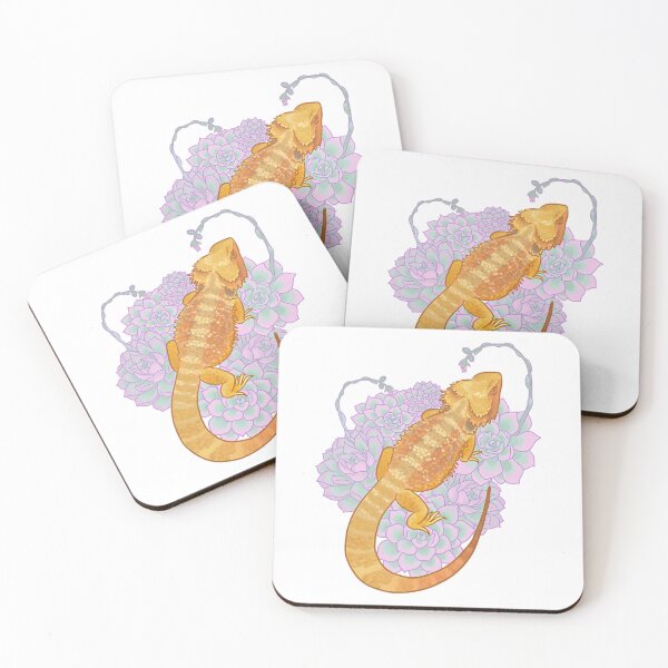 Item preview, Bearded Dragon And Echeveria designed and sold by salvadorrojass.