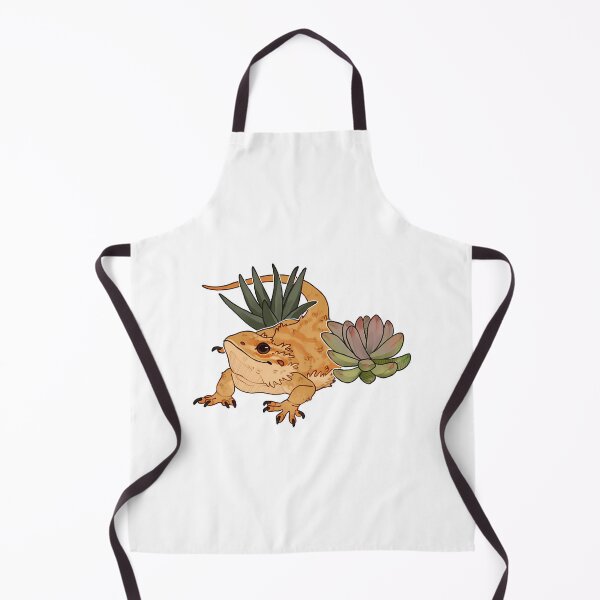Item preview, Bearded Dragon With Succulents designed and sold by salvadorrojass.