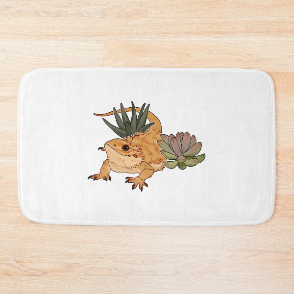 Item preview, Bearded Dragon With Succulents designed and sold by salvadorrojass.