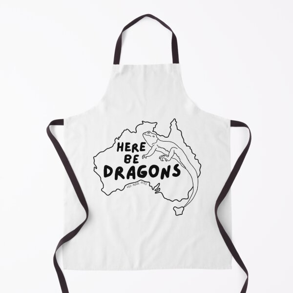 Item preview, Here Be Dragons designed and sold by salvadorrojass.