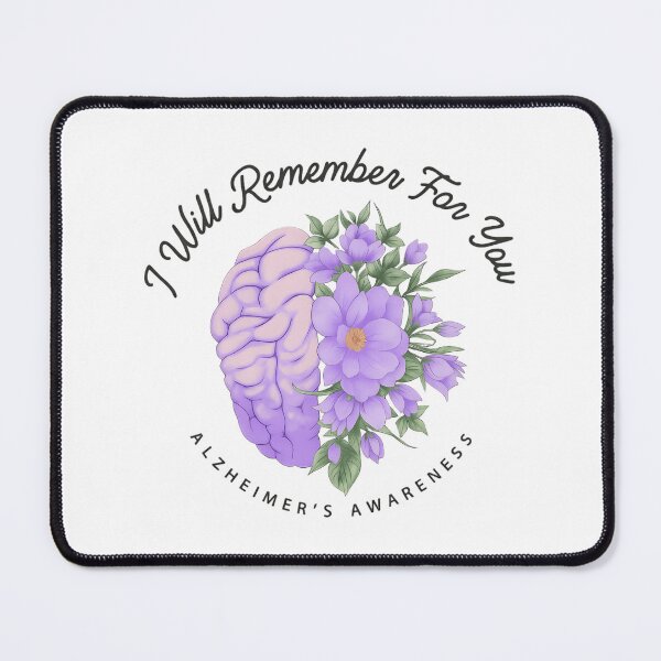 Item preview, Alzheimer's Awareness I Will Remember For You Brain designed and sold by papertaless.