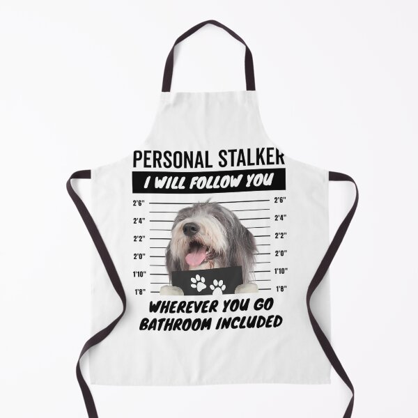 Item preview, Personal Stalker Dog Blue And White Bearded Collie designed and sold by salvadorrojass.
