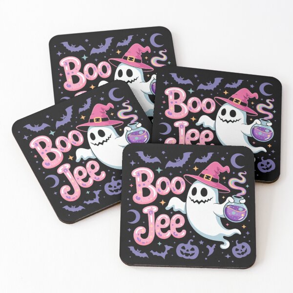 Artikelvorschau, Boo JEE Boujee Ghost Halloween Oktober Vibes Gruseliger Geist entworfen und verkauft von FurrFunPrints.