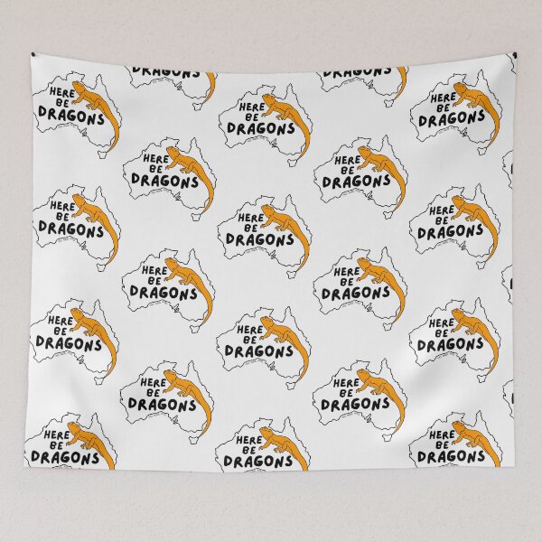 Item preview, Here Be Dragons - Colour designed and sold by salvadorrojass.