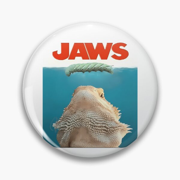Item preview, Jaws Bearded Dragon Meme designed and sold by salvadorrojass.
