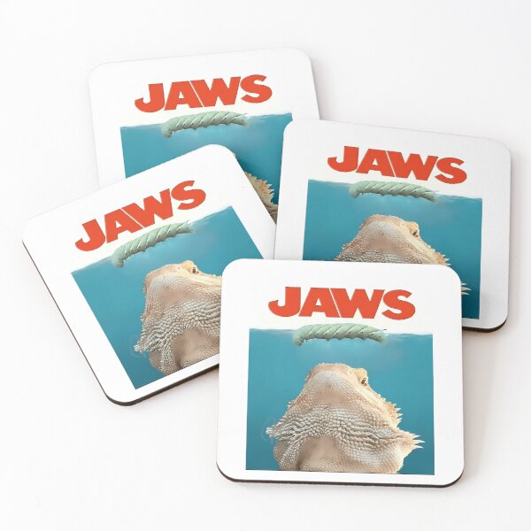 Item preview, Jaws Bearded Dragon Meme designed and sold by salvadorrojass.