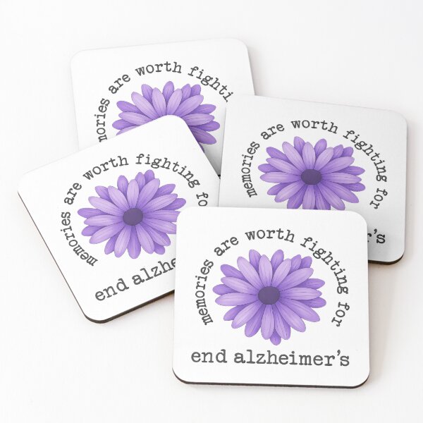 Item preview, Alzheimer's Awareness Memories are Worth Fighting For Flower designed and sold by papertaless.