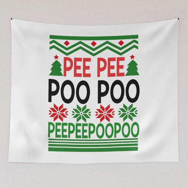 Item preview, Peepee Poopoo Ugly Christmas 		 designed and sold by boeygolaqah.