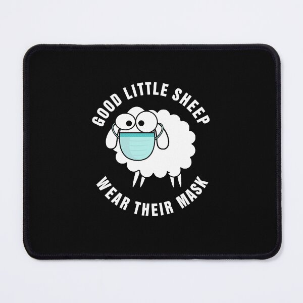 Item preview, Good Little Sheep Wear Their Mask designed and sold by BlancaBlasco5.