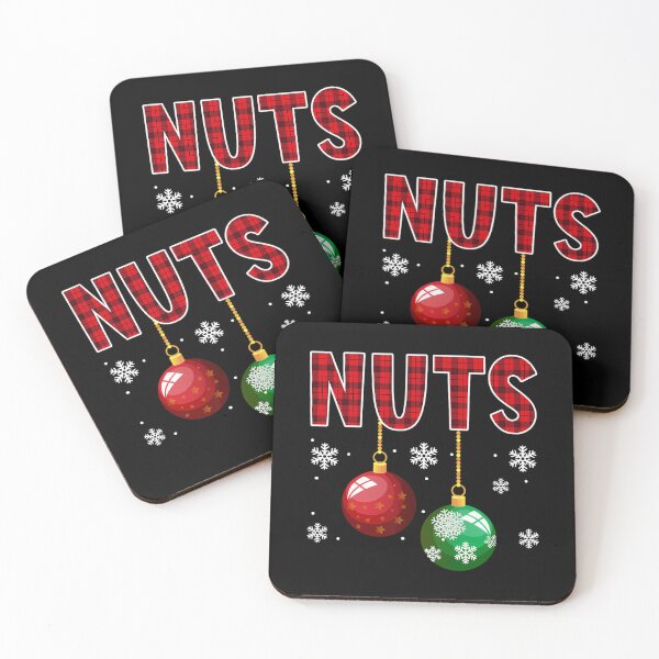Item preview, Chest Nuts Matching Chestnuts Funny Christmas Couples Xmas 	1	 designed and sold by pubjjxriso.