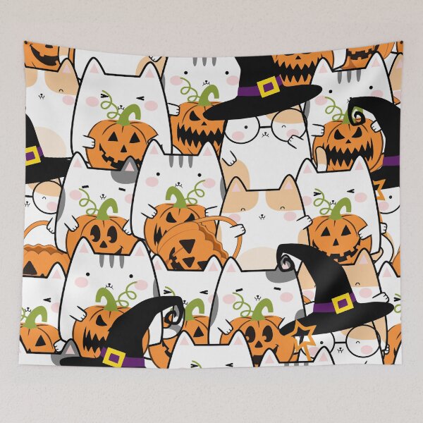 Item preview, Kawaii-Cat-Style-for-Halloween V3 designed and sold by RWT-Design.