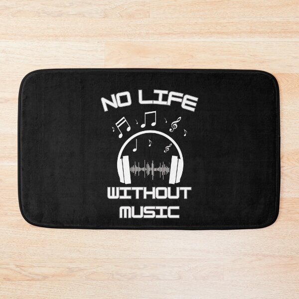 Item preview, NO LIFE WITHOUT MUSIC designed and sold by BandM Jos-Wilias.