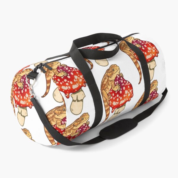 Item preview, Distinguished Bearded Dragon On Red Spotted Mushroom designed and sold by salvadorrojass.