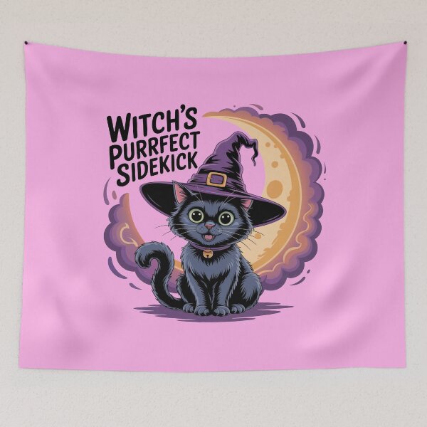 Item preview, Witch’s Purrfect Sidekick designed and sold by WSPrintCrafter.
