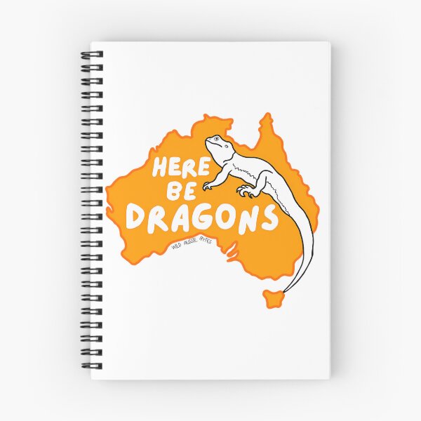 Item preview, Here Be Dragons (Colour 2) designed and sold by salvadorrojass.