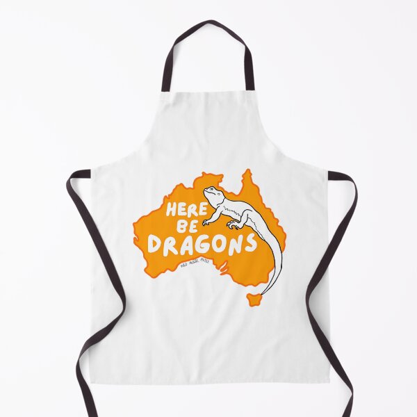 Item preview, Here Be Dragons (Colour 2) designed and sold by salvadorrojass.