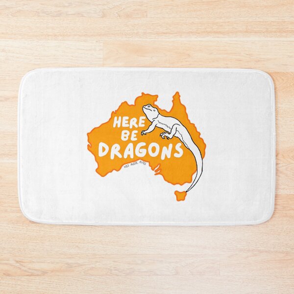 Item preview, Here Be Dragons (Colour 2) designed and sold by salvadorrojass.