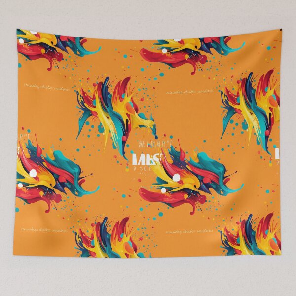 Item preview,  Colorful Abstract Splash Art designed and sold by Happyfreedom.