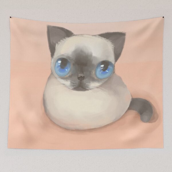 Item preview, Siamese Cat designed and sold by Cristopher Ponso.