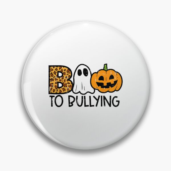 Item preview, Boo To Bullying Ghost Pumpkin Orange Anti Bully Unity Day 		 designed and sold by wildatrinkoo.